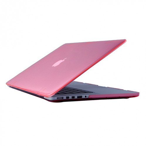 Pour 2016 Nouveau Macbook Pro 13.3 pouces A1706 & A1708 Ordinateur Portable Crystal PC Housse de Protection (Rose) SH055F1007-03