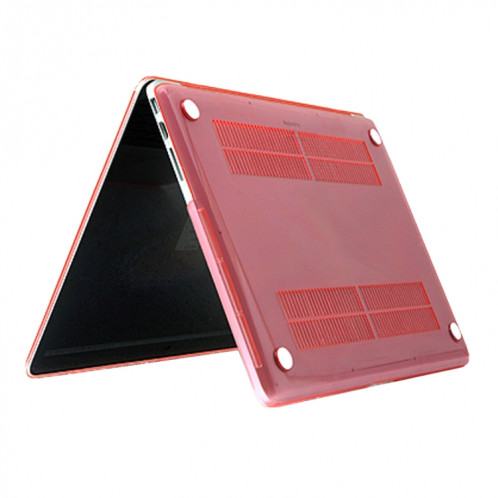 Pour 2016 Nouveau Macbook Pro 13.3 pouces A1706 & A1708 Ordinateur Portable Crystal PC Housse de Protection (Rose) SH055F1007-03