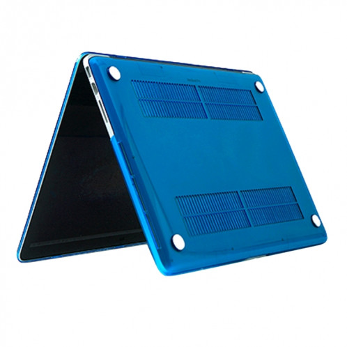 Pour 2016 Nouveau Macbook Pro 13.3 pouces A1706 & A1708 Ordinateur Portable Crystal PC Housse de Protection (Bleu) SH055L809-03