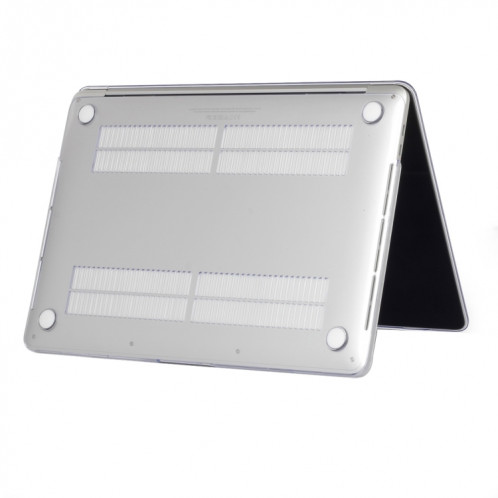 Pour 2016 Nouveau Macbook Pro 15.4 pouce A1707 Ordinateur Portable Texture Givrée PC Cas de Protection (Blanc) SH065W1592-04