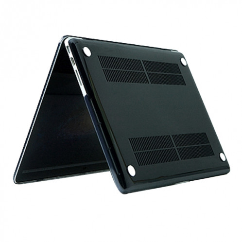 Pour 2016 Nouveau Macbook Pro 15.4 pouce A1707 Ordinateur Portable Crystal PC Housse de Protection (Noir) SH066B1797-03