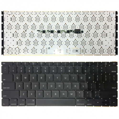 Clavier double version américaine 2016 pour MacBook 12 pouces A1534 (2015 2017) SH0087614-05