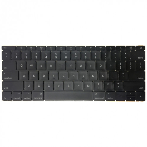 Clavier double version américaine 2016 pour MacBook 12 pouces A1534 (2015 2017) SH0087614-05