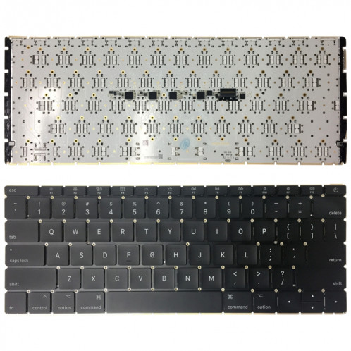 Version 2015 à clavier unique IC US pour MacBook 12 pouces A1534 (2015 2017) SH00881698-04