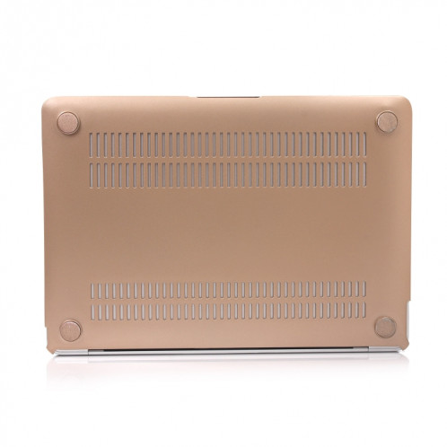 Etui de protection en métal pour ordinateur portable pour MacBook Air 13,3 pouces A1932 (2018) (Or) SH210J1689-04