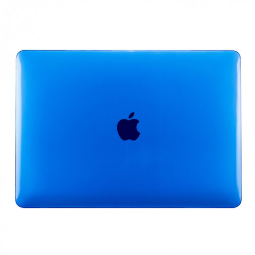 Housse de protection en cristal pour ordinateur portable pour MacBook Air 13,3 pouces A1932 (2018) (bleu foncé) SH211D1485-04