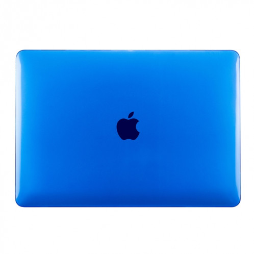 Housse de protection en cristal pour ordinateur portable pour MacBook Air 13,3 pouces A1932 (2018) (bleu foncé) SH211D1485-04