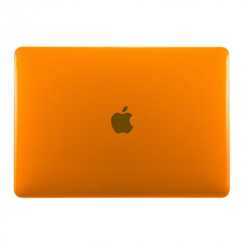 Housse de protection en cristal pour ordinateur portable pour MacBook Air 13,3 pouces A1932 (2018) (Orange) SH211E1618-04