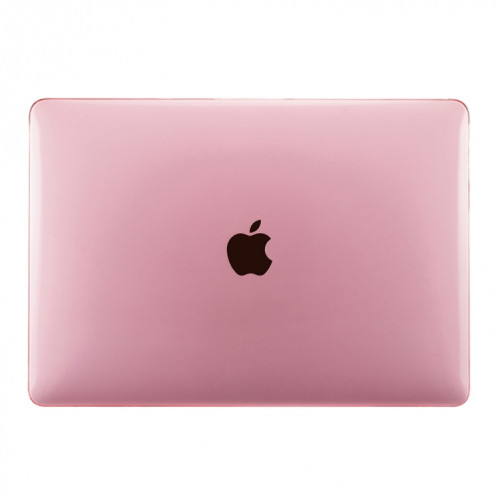 Housse de protection en cristal pour ordinateur portable pour MacBook Air 13,3 pouces A1932 (2018) (rose) SH211F687-04