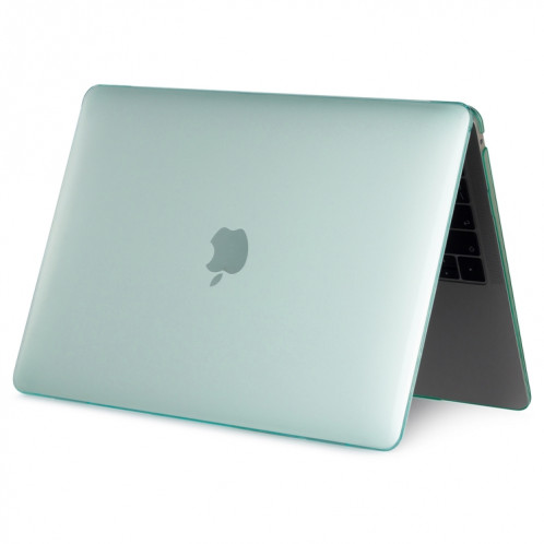 Etui de protection pour ordinateur portable Crystal Style pour MacBook Air 13,3 pouces A1932 (2018) (Vert) SH211G1895-04