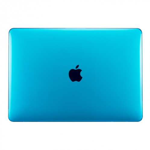 Housse de protection en cristal pour ordinateur portable pour MacBook Air 13,3 pouces A1932 (2018) (Lac Bleu) SH11LB628-04