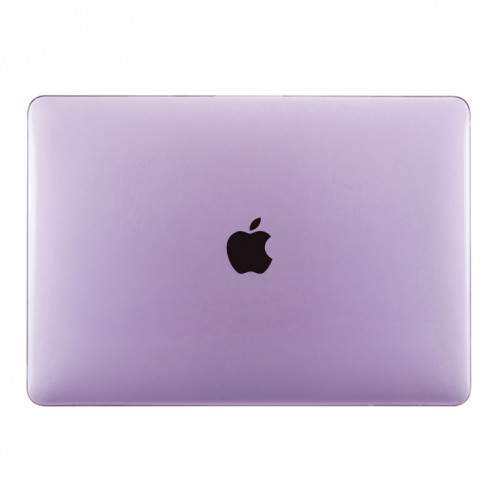 Housse de protection en cristal pour ordinateur portable pour MacBook Air 13,3 pouces A1932 (2018) (Violet) SH211P315-04