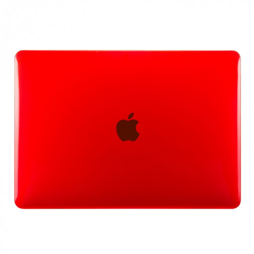 Housse de protection en cristal pour ordinateur portable pour MacBook Air 13,3 pouces A1932 (2018) (rouge) SH211R911-04