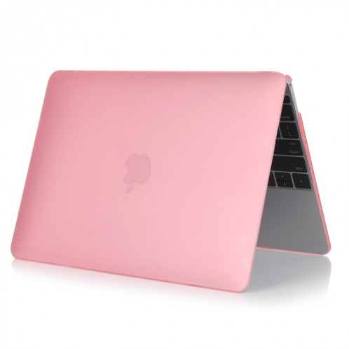 Etui de protection pour ordinateur portable de style mat pour MacBook Air 13,3 pouces A1932 (2018) (Rose) SH212F1995-04