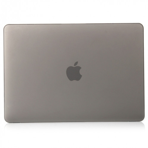 Etui de protection pour ordinateur portable de style mat pour MacBook Air 13,3 pouces A1932 (2018) (Gris) SH212H423-04