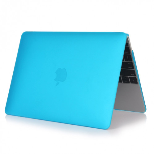 Etui de protection pour ordinateur portable de style mat pour MacBook Air 13,3 pouces A1932 (2018) (Bleu de lac) SH12LB1327-04