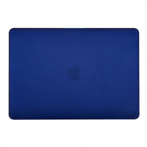 Etui de protection pour ordinateur portable de style mat pour MacBook Air 13,3 pouces A1932 (2018) (bleu pivoine) SH12PE687-04