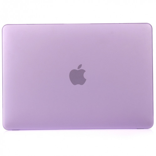 Étui de protection pour ordinateur portable de style mat pour MacBook Air 13,3 pouces A1932 (2018) (Violet) SH212P1341-04