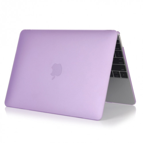 Étui de protection pour ordinateur portable de style mat pour MacBook Air 13,3 pouces A1932 (2018) (Violet) SH212P1341-04