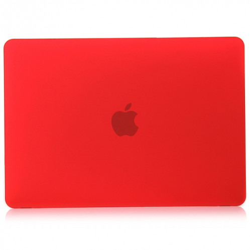 Etui de protection pour ordinateur portable de style mat pour MacBook Air 13,3 pouces A1932 (2018) (Rouge) SH212R1113-04