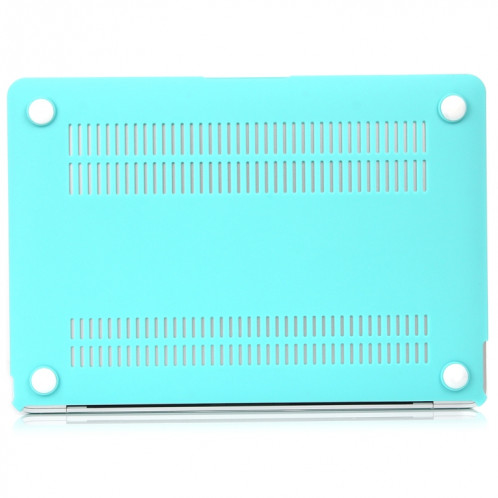 Etui de protection pour ordinateur portable de style mat pour MacBook Air 13,3 pouces A1932 (2018) (Blanc bleu) SH12WL889-04