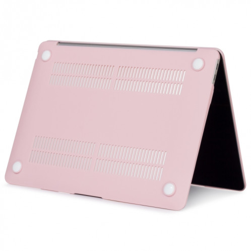 Etui de protection pour ordinateur portable de style mat pour MacBook Air 13,3 pouces A1932 (2018) (Rose) SH12YG501-04