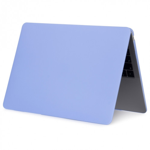 Etui de protection pour ordinateur portable de style mat pour MacBook Air 13,3 pouces A1932 (2018) (Bleu) SH212Y1932-04