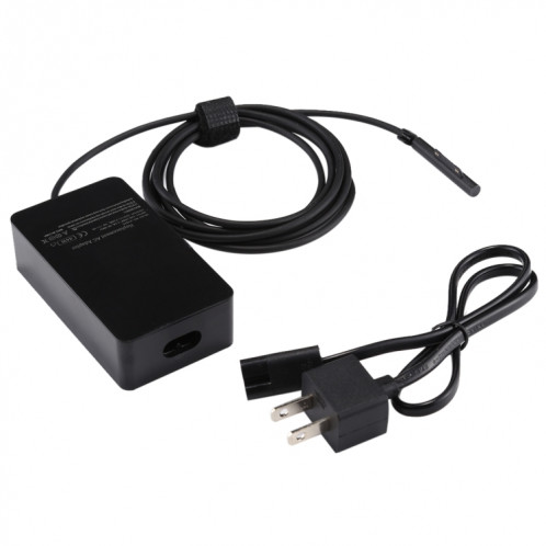 A1625 15V 2.58A 44W adaptateur de chargeur d'alimentation secteur pour Microsoft Surface Pro 6 / Pro 5 (2017) / Pro 4, prise américaine SH294D123-06