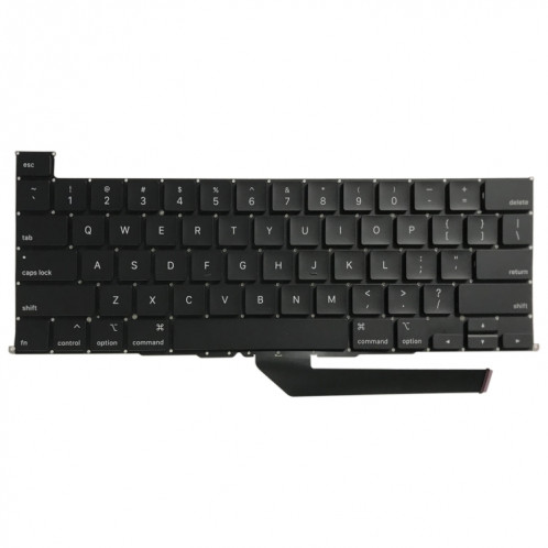 Clavier version américaine pour MacBook Pro 16 pouces A2141 (noir) SH396B1818-05