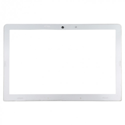 Couverture d'écran de lunette avant de cadre en aluminium d'affichage LCD pour MacBook Air 13,3 pouces A1369 A1466 (2013-2017) (blanc) SH08WL1415-05