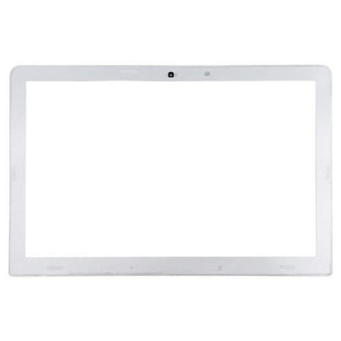 Couverture d'écran de lunette avant de cadre en aluminium d'affichage LCD pour MacBook Air 11 pouces A1370 A1465 (2010-2015) (blanc) SH09WL1257-05