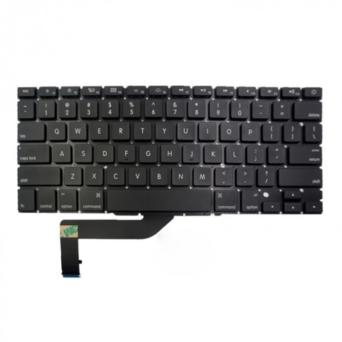 Clavier version US pour Macbook Retian Pro 15 pouces A1398 2013 2014 2015 SC04421338-04