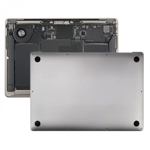 Cache inférieur pour Macbook Air 13 A2179 (2020) EMC3302 (gris) SH458H802-05