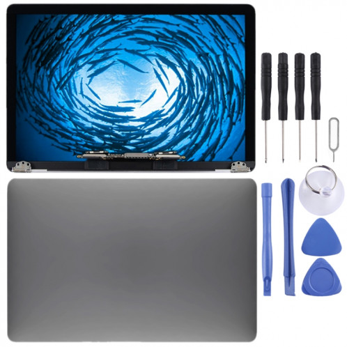 Écran d'affichage LCD complet d'origine pour Macbook Pro 13 pouces M1 A2338 (2020) EMC3578 (gris) SH496H623-06
