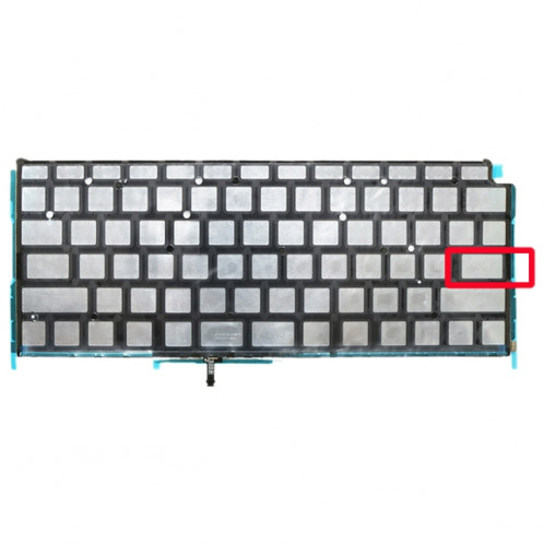 Rétroéclairage au clavier pour MacBook Air 13Inch A2179 A2337 (US) SH0651164-01