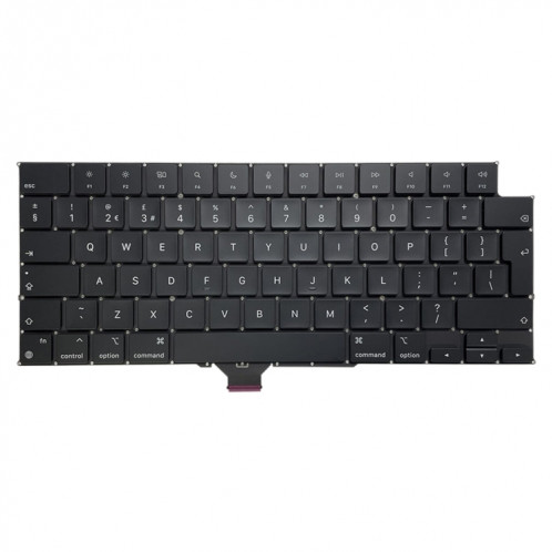 Clavier de version britannique pour MacBook Pro 14.2 A2442 2021 SH0698962-05