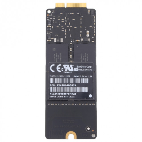 256G SSD Solid State Drive pour MacBook Pro A1425 A1398 2012-2013 SH07181586-04