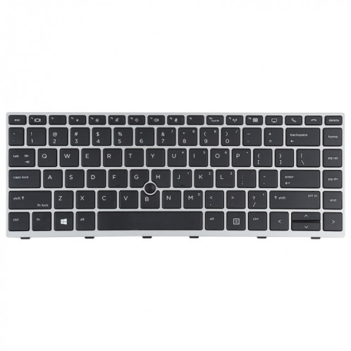 Pour clavier HP Elitebook 840 G5 846 G5 745 G5 US Version avec bâton de pointage (argent) SH754S1904-05