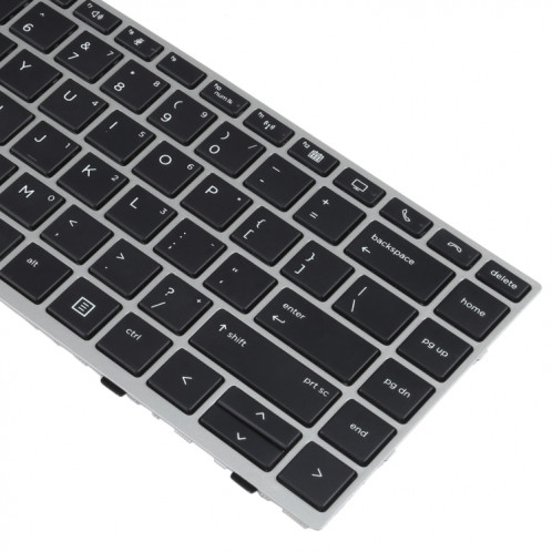 Pour clavier HP Elitebook 840 G5 846 G5 745 G5 US Version avec bâton de pointage (argent) SH754S1904-05