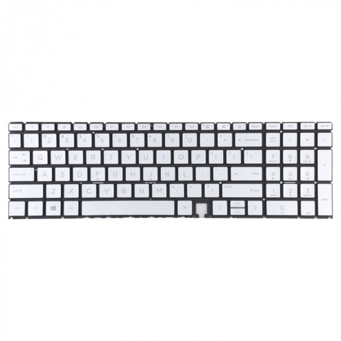 Pour clavier HP Envy X360 15-ED 15-ED0008CA 15-ED0023DX US Version avec rétroéclairage RVB (argent) SH757S1734-05