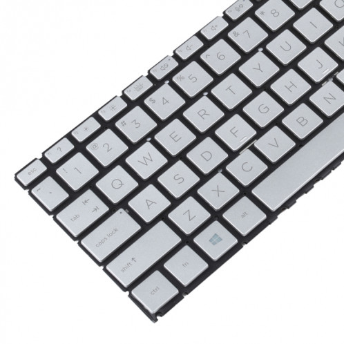 Pour clavier HP Envy X360 15-ED 15-ED0008CA 15-ED0023DX US Version avec rétroéclairage RVB (argent) SH757S1734-05