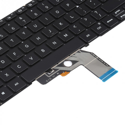 Pour Xiaomi Mi Air 13.3 Version US Clavier avec rétroéclairage (Noir) SH767B132-05