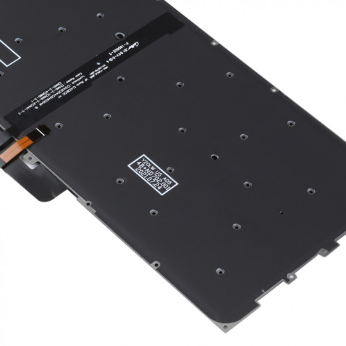 Pour Xiaomi Mi Air 13.3 Version US Clavier avec rétroéclairage (Noir) SH767B132-05