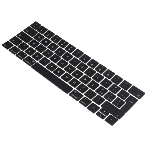 Version italienne britannique Keycaps pour MacBook Pro 13,3 pouces 15,4 pouces A1706 A1707 2016 2017 SH0771922-04