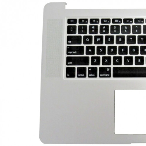 Pour Macbook Pro 15 A1398 2013 2014 Clavier américain avec coque C (argent) SH818B1969-04