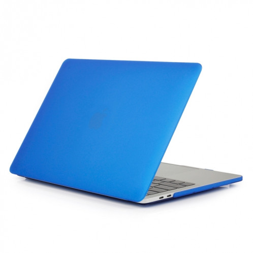 ENKAY Chapeau-Prince 2 en 1 Coque de protection en plastique dur givré + US Version Ultra-mince TPU Protecteur de clavier pour 2016 Nouveau MacBook Pro 13,3 pouces avec Touchbar (A1706) (Bleu foncé) SE900D855-011