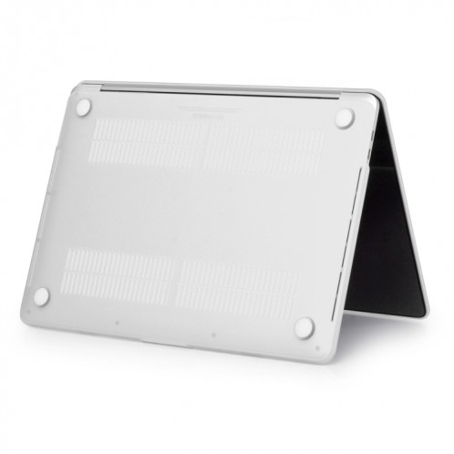 ENKAY Hat-Prince 2 en 1 Coque de protection en plastique dur givré + US Version Ultra-mince TPU Protecteur de clavier pour 2016 Nouveau MacBook Pro 13,3 pouces avec Touchbar (A1706) (Blanc) SE900W1366-011