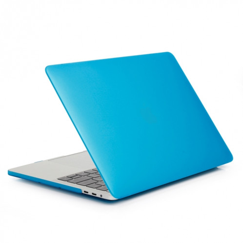 ENKAY Hat-Prince 2 en 1 Coque de protection en plastique dur givré + US Version Ultra-mince TPU Couverture de clavier pour 2016 Nouveau MacBook Pro 13,3 pouces sans barre tactile (A1708) (Bleu) SE901L1514-011