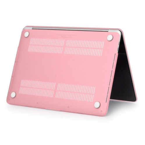 ENKAY Hat-Prince 2 en 1 Coque de protection en plastique dur givré + US Version Ultra-mince TPU Protecteur clavier pour 2016 Nouveau MacBook Pro 15,4 pouces avec Touchbar (A1707) (Rose) SE902F979-011