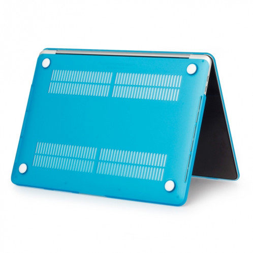 ENKAY Hat-Prince 2 en 1 Coque de protection en plastique dur givré + US Version Ultra-mince TPU Protecteur clavier pour 2016 Nouveau MacBook Pro 15,4 pouces avec Touchbar (A1707) (Bleu) SE902L1479-011